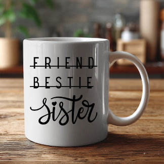 Cute Friend Bestie Sister コーヒーマグカップ