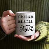 Cute Friend Bestie Sister コーヒーマグカップ
