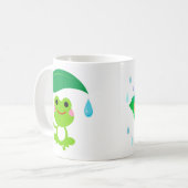Cute Frog コーヒーマグカップ (正面左)