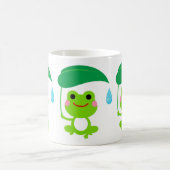 Cute Frog コーヒーマグカップ (中央)