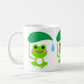 Cute Frog コーヒーマグカップ (左)