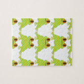 Cute Frog ジグソーパズル (横)