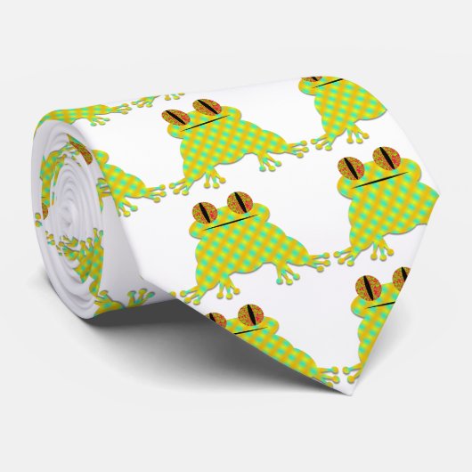 Cute Frog ネクタイ (ロール)