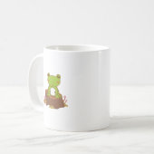 Cute Frog Coffee Cup コーヒーマグカップ (正面左)