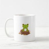 Cute Frog Coffee Cup コーヒーマグカップ (左)