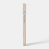 Cute Frog Drinking Bubble Tea | Kawaii Aesthetic i iPhone 15ケース (左側面)