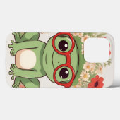 Cute Frog Flower Headband Case-Mate iPhoneケース (裏面 (横))