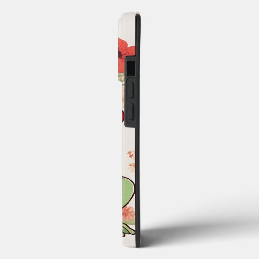 Cute Frog Flower Headband Case-Mate iPhoneケース (裏面 / 左)