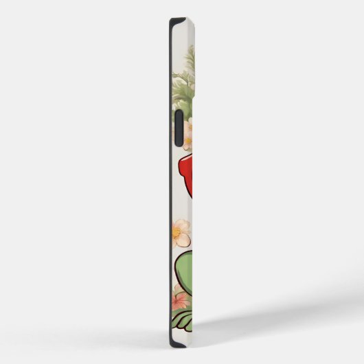 Cute Frog Flower Headband Case-Mate iPhoneケース (裏面 / 右)