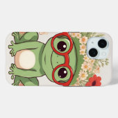 Cute Frog Flower Headband Case-Mate iPhoneケース (裏面 (横))