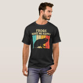 Cute Frog For Men Women Frog   Toad Animal Tadpole Tシャツ (正面フル)