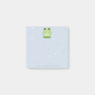 Cute frog sticky notes, back to school stationery ポストイット
