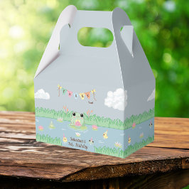 Cute Froggy Birthday Thank You フェイバーボックス