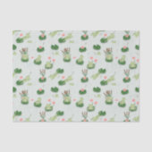 Cute Frogs in Lily Pond 薄葉紙 (正面)