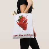 Cute Fruit Pattern Tote Bag トートバッグ (クローズアップ)