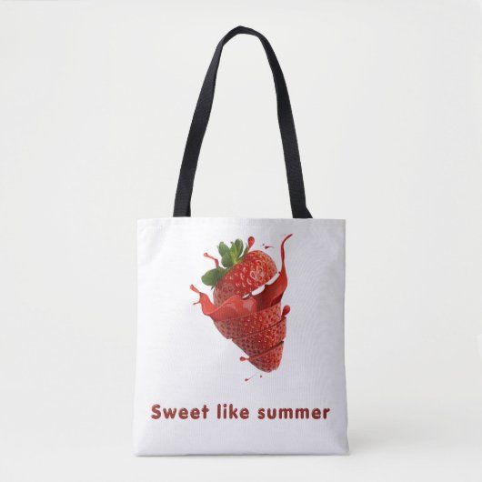 Cute Fruit Pattern Tote Bag トートバッグ (正面)