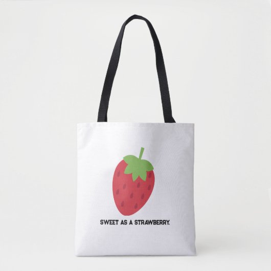 Cute Fruit-Themed Everyday Bag トートバッグ (正面)