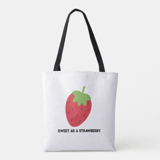 Cute Fruit-Themed Everyday Bag トートバッグ (裏面)