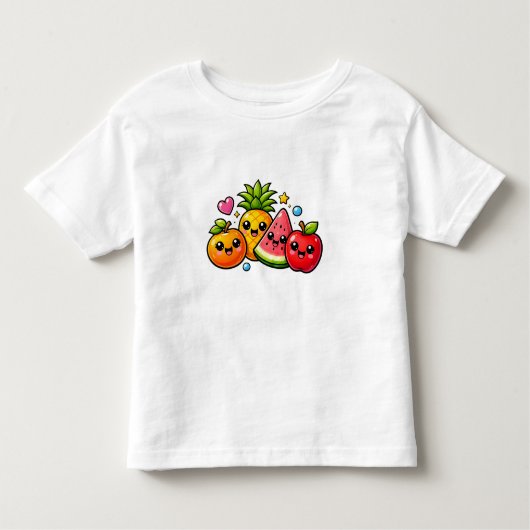 Cute Fruits Y2K Toddler T-Shirt トドラーTシャツ (正面)