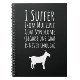 Cute Fun Gifts For Goat Owners Farmer Pet Lady ノートブック