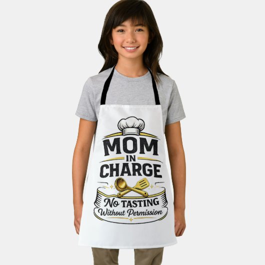 Cute Fun mom  Gift  Apron エプロン (インサイチュ)