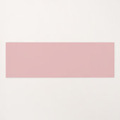 Cute Fun Pink Strawberries Custom ヨガマット (裏面(横))