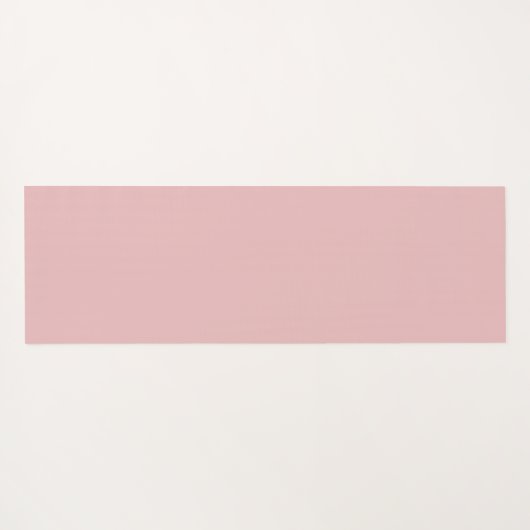 Cute Fun Pink Strawberries Custom ヨガマット (裏面(横))