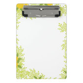 Cute & Functional Mini Lemon Design Clipboard ミニクリップボード (正面)