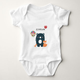 Cute Funny Baby Jersey Bodysuit | ベビーボディスーツ