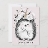 Cute Funny Birthday Card (正面)
