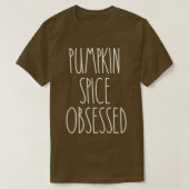 Cute Funny Boho Autumn Fall Pumpkin Spice Lovers Q Tシャツ (デザイン正面)