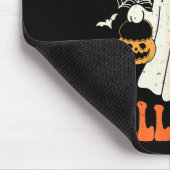 Cute Funny Boo Ghost Nurses Pappy Halloween Obgyn  マウスパッド (コーナー)