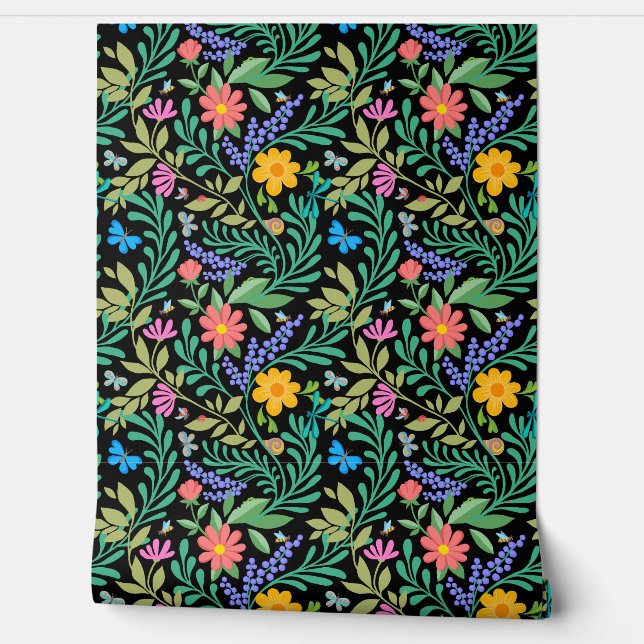 Cute Funny Colorful Floral Pretty Cheerful Elegant 壁紙 (ほどく)
