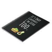 Cute Funny Guacamole Gifts Avocado Lover ノートブック (左側)