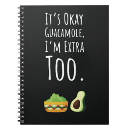Cute Funny Guacamole Gifts Avocado Lover ノートブック