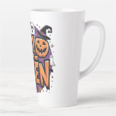 Cute funny halloween カフェラテマグ (右)
