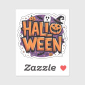 Cute funny halloween シール (シート)