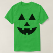 Cute Funny Halloween Pumpkin Face Jack O Lantern M Tシャツ (デザイン正面)