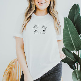 Cute Funny Halloween Spooky Boo Bees T-Shirt Tシャツ
