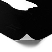 Cute Funny Just Chillin Zoo Penguin  ポスター (角)