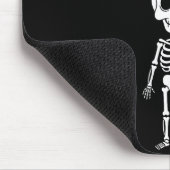 Cute Funny Kawaii Skeleton Birthday Skull Happy Wo マウスパッド (コーナー)