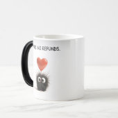 Cute Funny Monster Mug – Yours No Refunds Gift Cup モーフィングマグカップ (正面左)