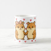 cute funny mugs コーヒーマグカップ (中央)