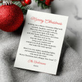 Cute Funny Xmas Birds Minimalist Merry Christmas シーズンカード