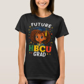 Cute Future Hbcu Grad History Black Tシャツ (正面)