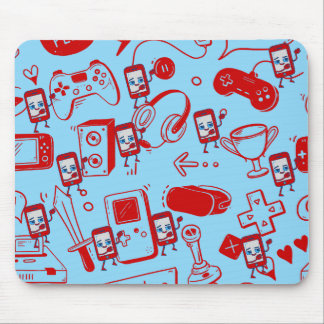 Cute Gaming Themed Mousepad マウスパッド