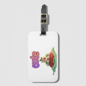 Cute Garden Delights – 3D Character Luggage Tag ラゲッジタグ (正面縦)