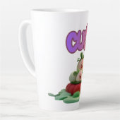 Cute Garden Delights Latte Mug カフェラテマグ (左アングル)