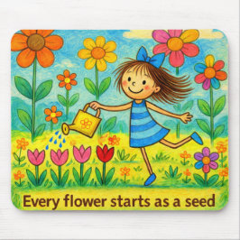 Cute Garden Mousepad マウスパッド