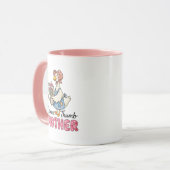 Cute Gardening Mothers goose word art マグカップ (正面左)